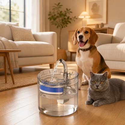 AquaFlow™  Fuente de Agua Inteligente para Mascotas