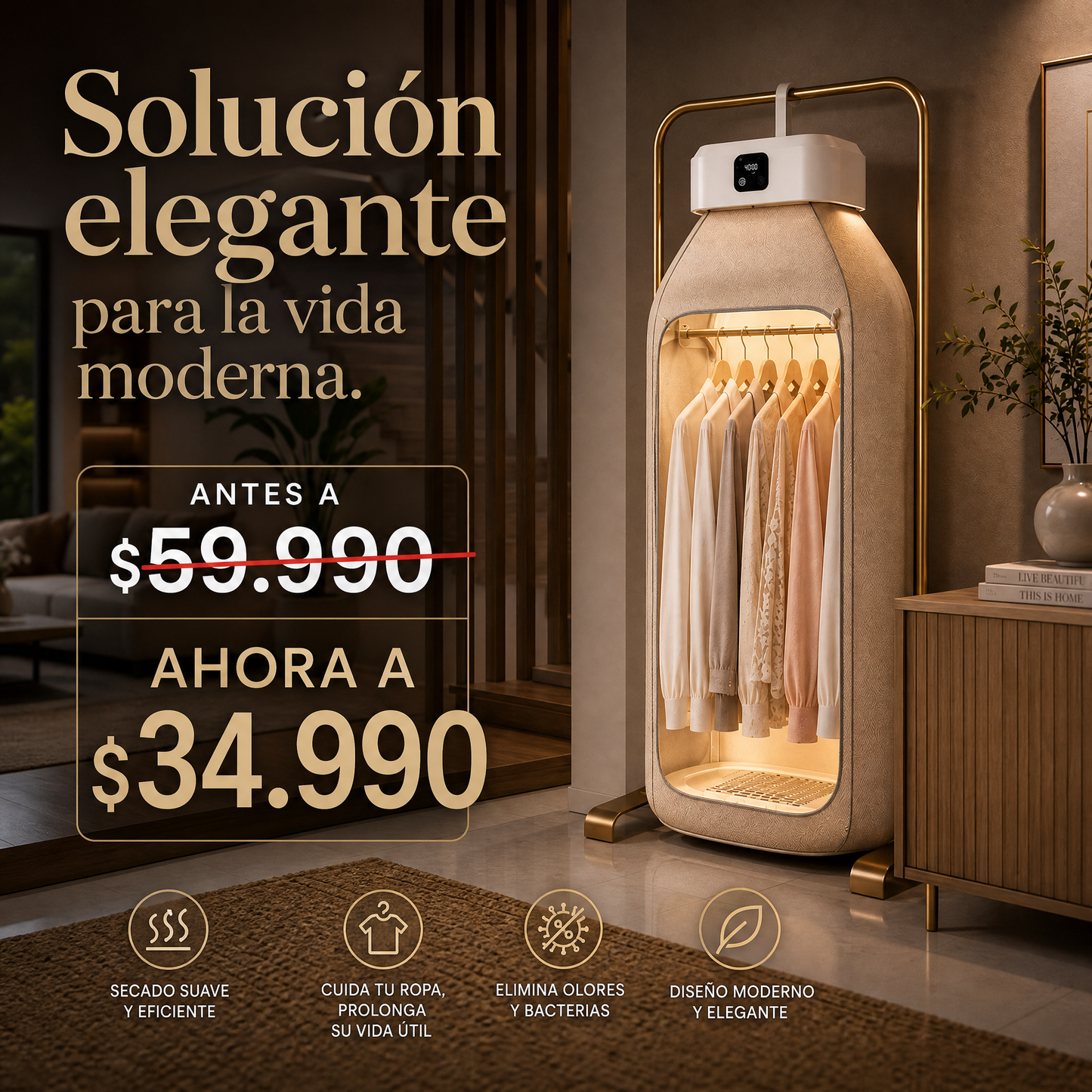 Closéa™ | Armario Secado Inteligente Premium