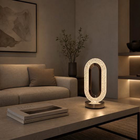 Aura™  Lámpara de Diseño Minimalista con Luz LED Ambiente