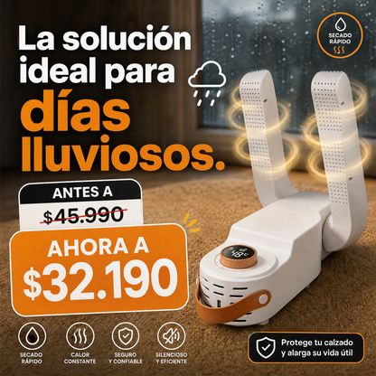 DryWarm™  Secador Inteligente para Calzado