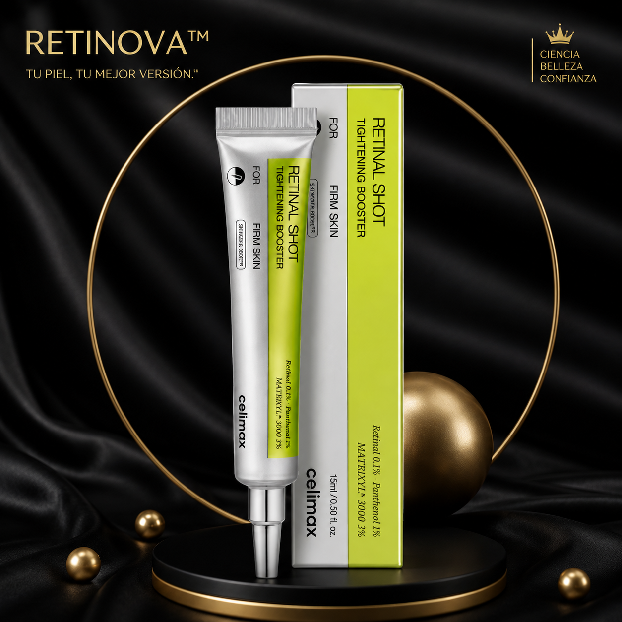 Retinova™  Corrector Intensivo de Arrugas y Firmeza