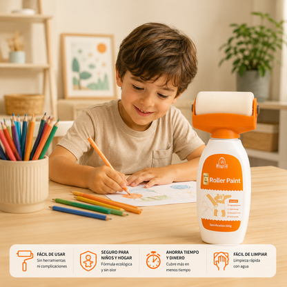 WallPure™  Rodillo Limpiador de Paredes