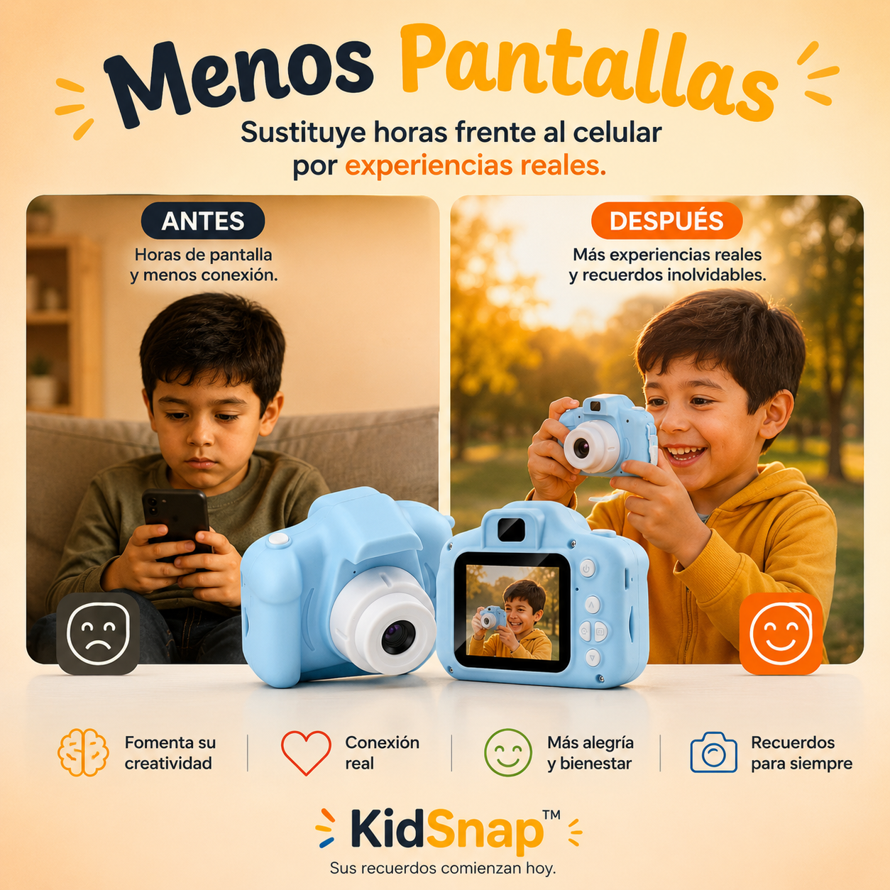 KidSnap™  Cámara Infantil Creativa