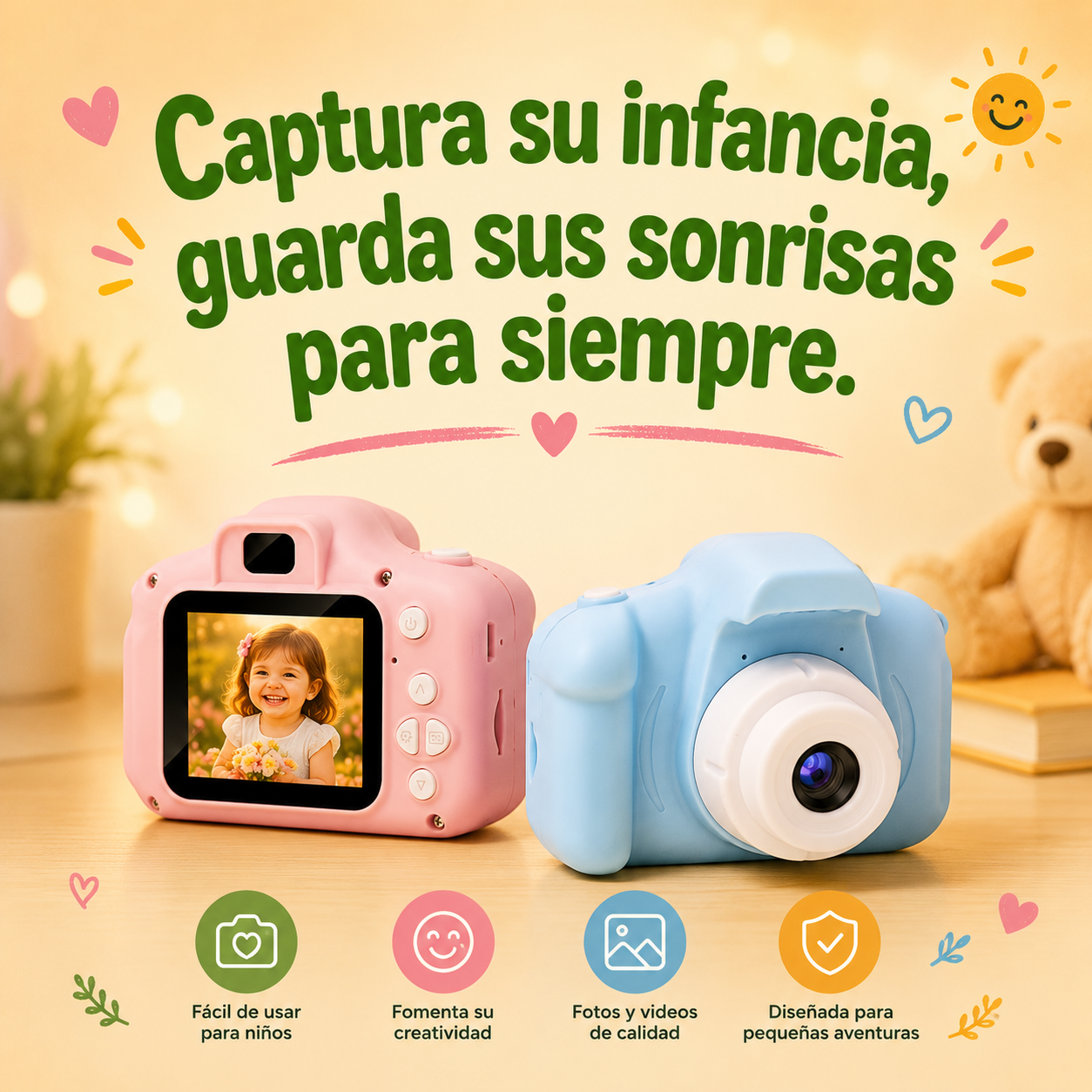 KidSnap™  Cámara Infantil Creativa