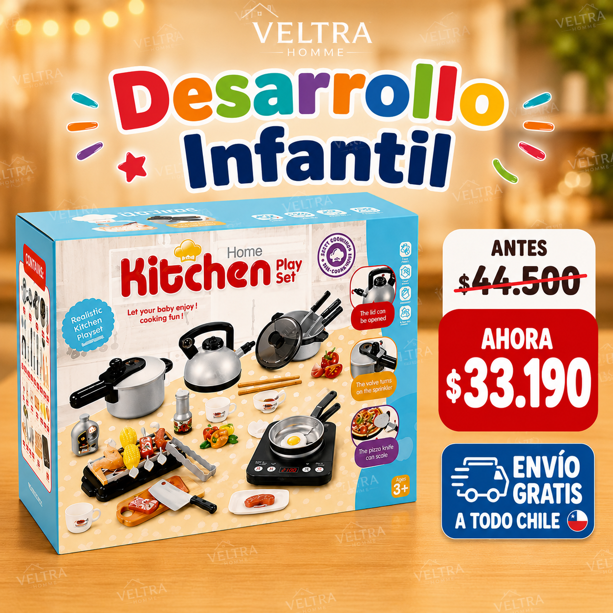 ChefPeque™  Set de Cocina Interactiva