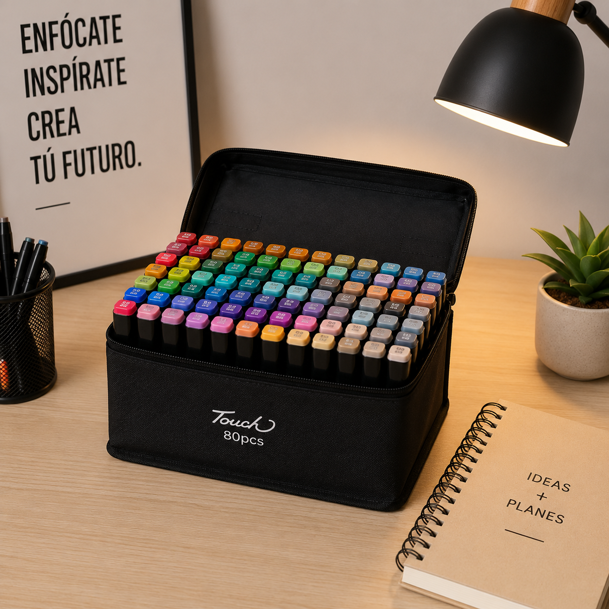 ColorMuse™  Set Premium de 80 Marcadores Artísticos