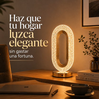 Aura™  Lámpara de Diseño Minimalista con Luz LED Ambiente