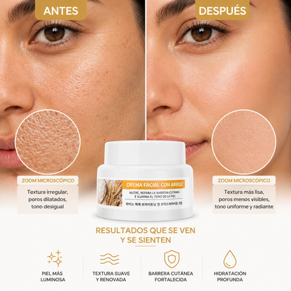 Arrozmel™ Crema Facial Regeneradora con Arroz