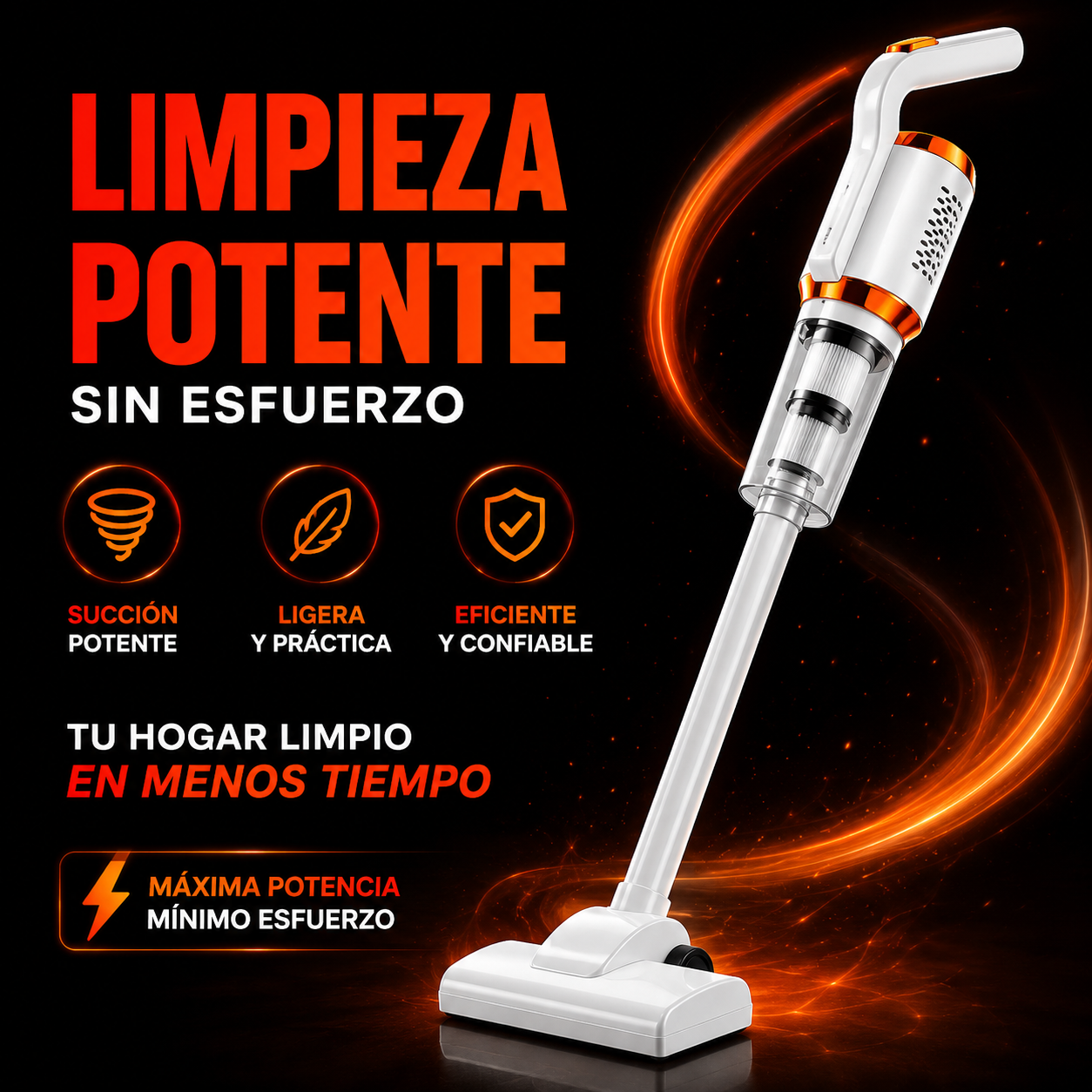 CleanerVeltra™   Aspiradora inalámbrica
