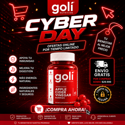 VitaCider™ GOLI GOMITAS DE VINEGRE DE MANZADA
