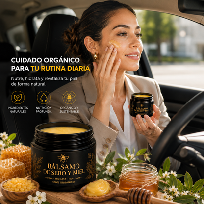 MielViva™ Bálsamo Nutritivo de Sebo y Miel