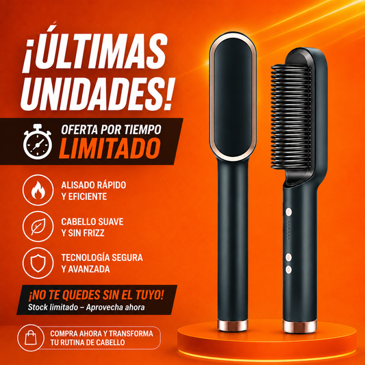 AntiFrizz Veltra™  Cepillo plancha portatil