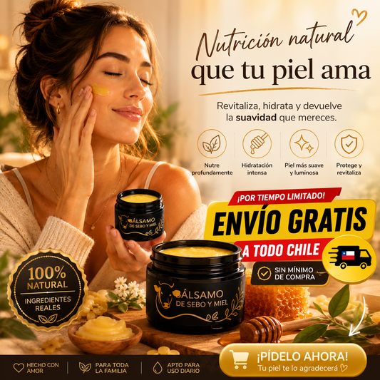 MielViva™ Bálsamo Nutritivo de Sebo y Miel