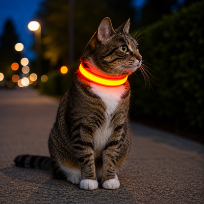 LumiPet™ Collar LED de Seguridad para Mascotas