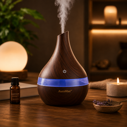 AuraMist™  Difusor Aromático de Bienestar