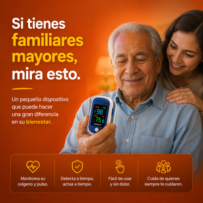 OxiGuard™ | Monitor Inteligente de Oxígeno y Pulso