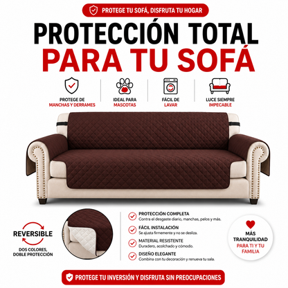 SofaShield™ | Protector Reversible Premium para Sofás