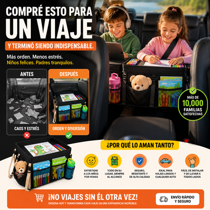 TravelKid™ | Mesa Organizadora Infantil para Viajes