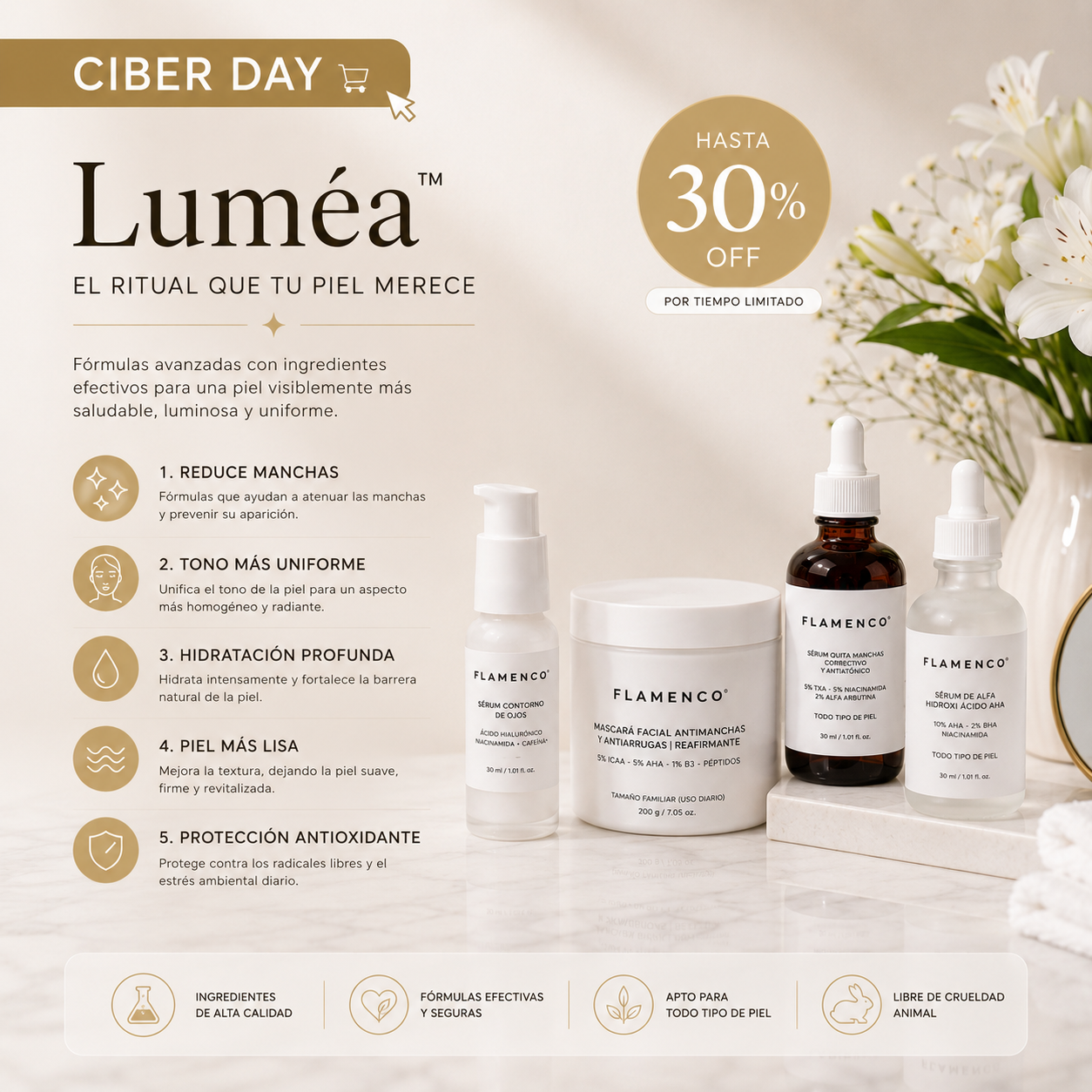 Luméa™ | Ritual Facial Rejuvenecedor